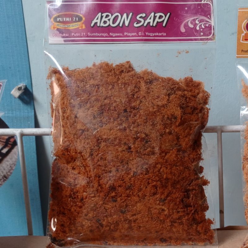 

Abon Sapi Instan Kemasan