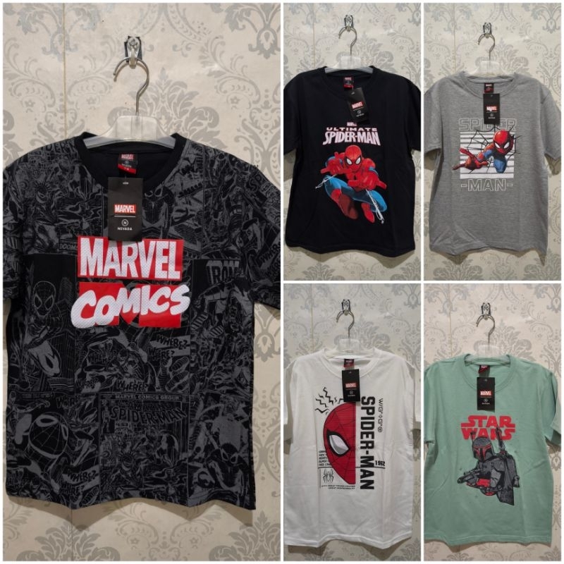 Kaos Anak Marvel x Nevada Matahari