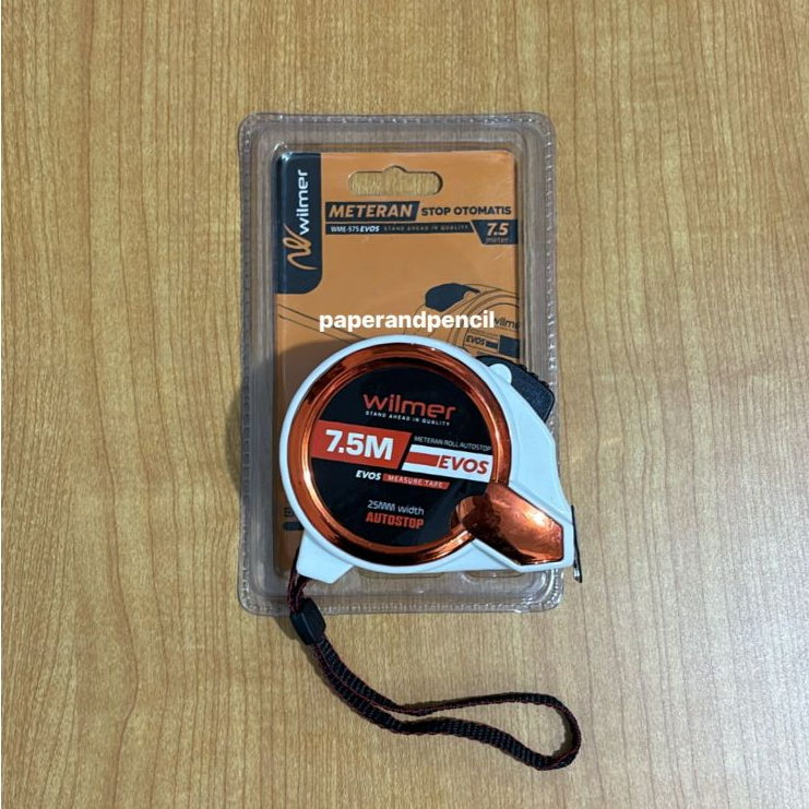 

Meteran AUTOSTOP 7.5 Meter WILMER ORIGINAL RJ4