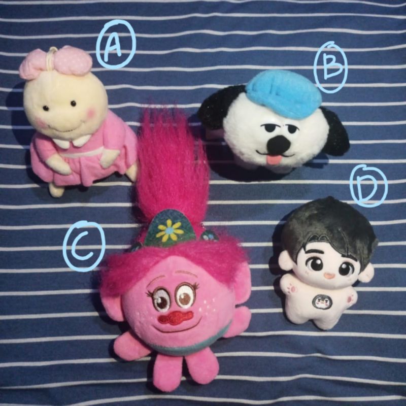 keychain bagcharm ganci snoopy olaf trolls poppy jibang pand.o.