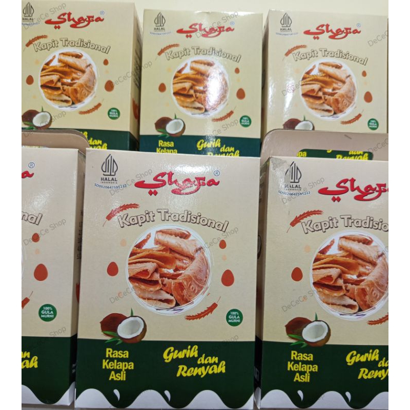 

Kue Kapit Tradisional | Kue Kipas Premium | DeCeCe Shop