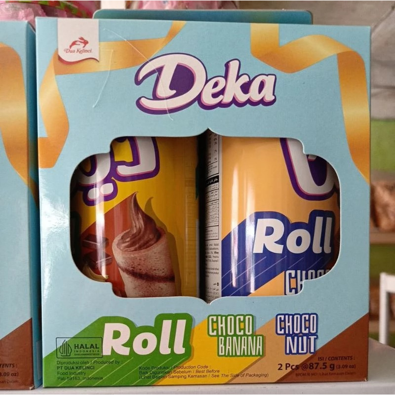 

Parsel Deka Wafer Roll Tin Gift Box enc isi 2 kaleng pmg - Deka 2 Kaleng
