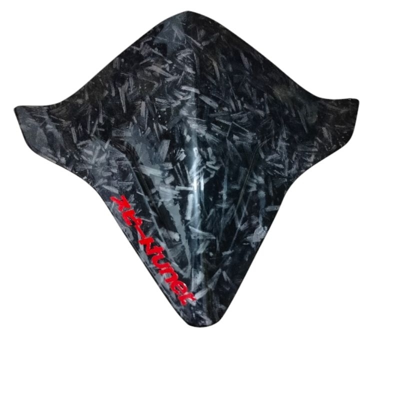 VISOR BEAT NEW BEAT DELUXE 2017-2024 KARBON FODGED CELUP FREE STIKER MERAH