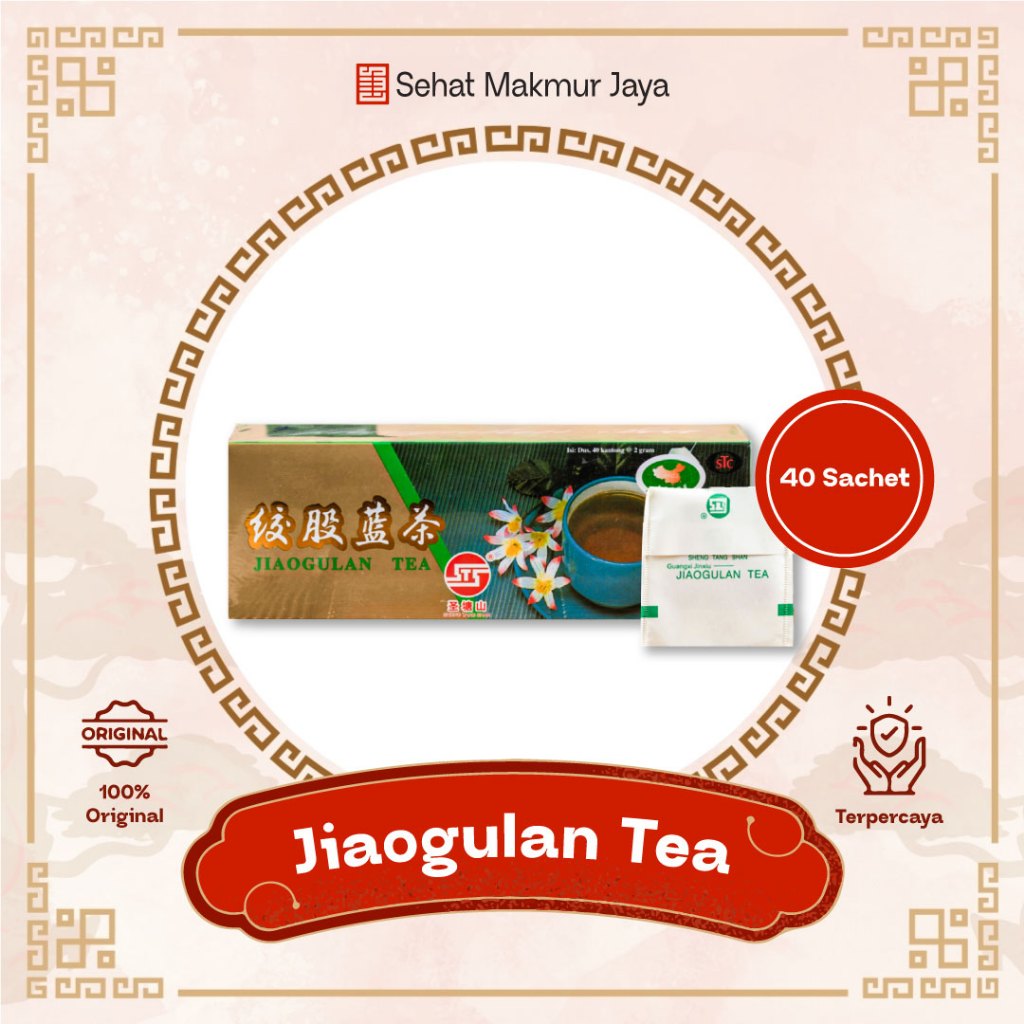 

Jiaogulan Tea / Jiao Gu Lan Cha - Isi 40 Sachet