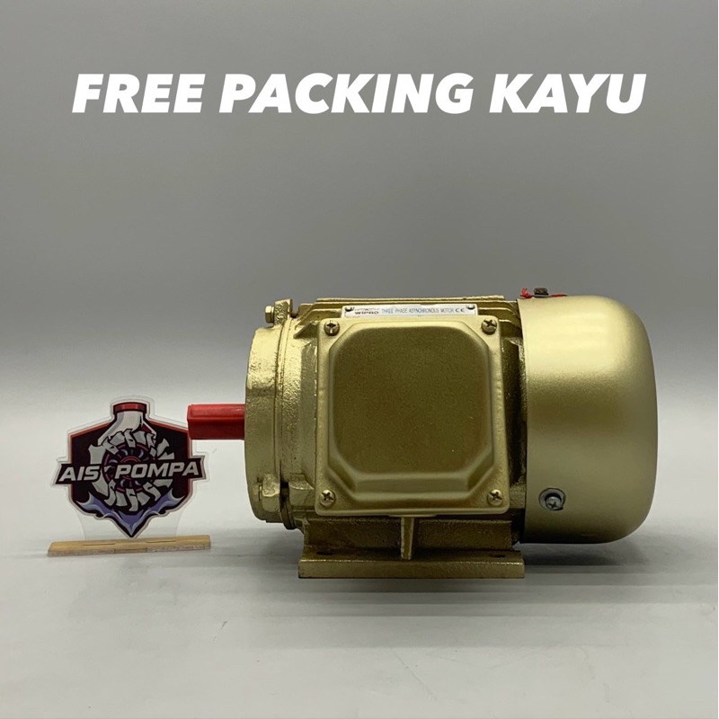 Dinamo Penggerak WIPRO 1 HP 3 PHASE 2P & 4P RPM Tinggi & Rendah