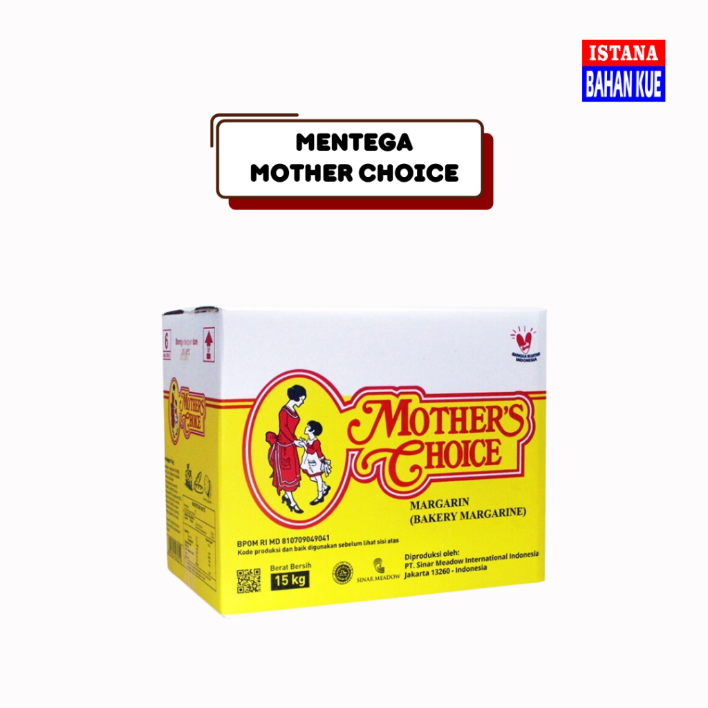 

MOTHER CHOICE mentega/ margarin kemasan 1kg | 500gr | 250gr