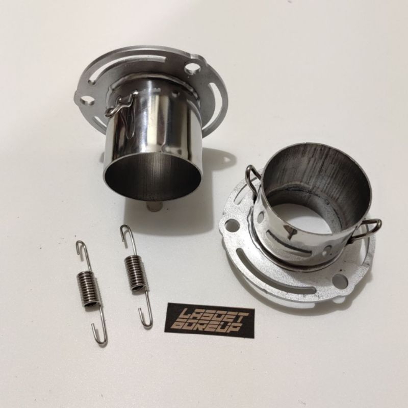 ADAPTOR SAMBUNGAN KNALPOT SLINCER SATRIA F FU 150 CBU CKD FL SHOGUN AXELO 125 SUPRA X 125 CS1 SONIC 