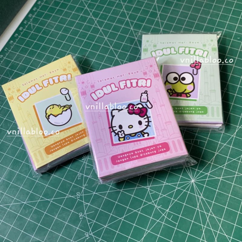 

Amplop Lebaran Lucu | Amplop THR Karakter Sanrio | Amplop Lebaran isi 11