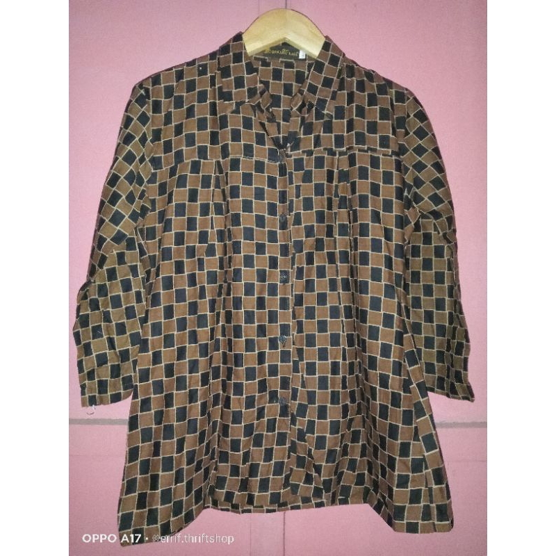 KEMEJA BATIK BENANG RAJA ZE