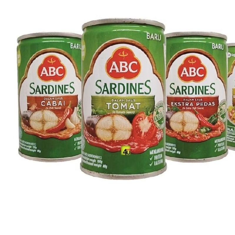 

SARDINES ABC SARDEN 155 GRAM