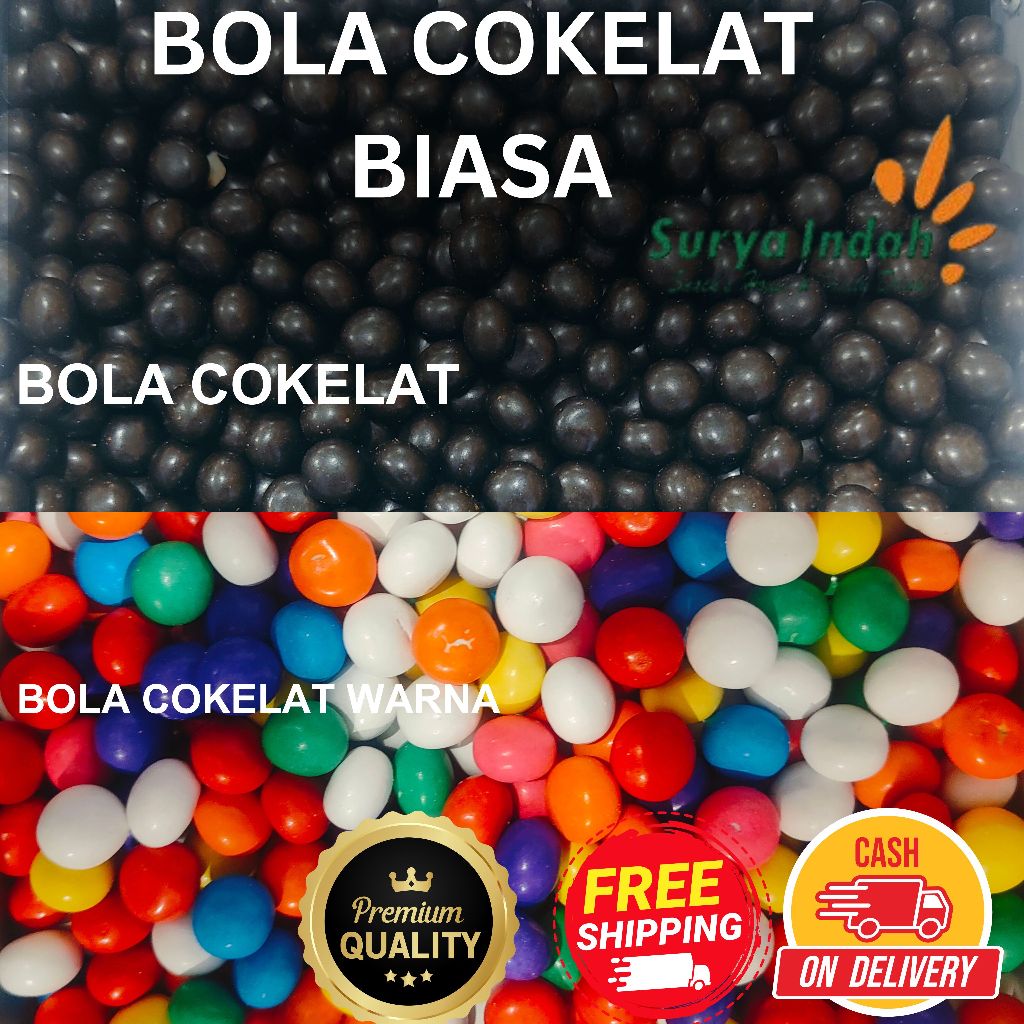 

Bola Cokelat Biasa / Warna 100gr Surya Indah Jombang