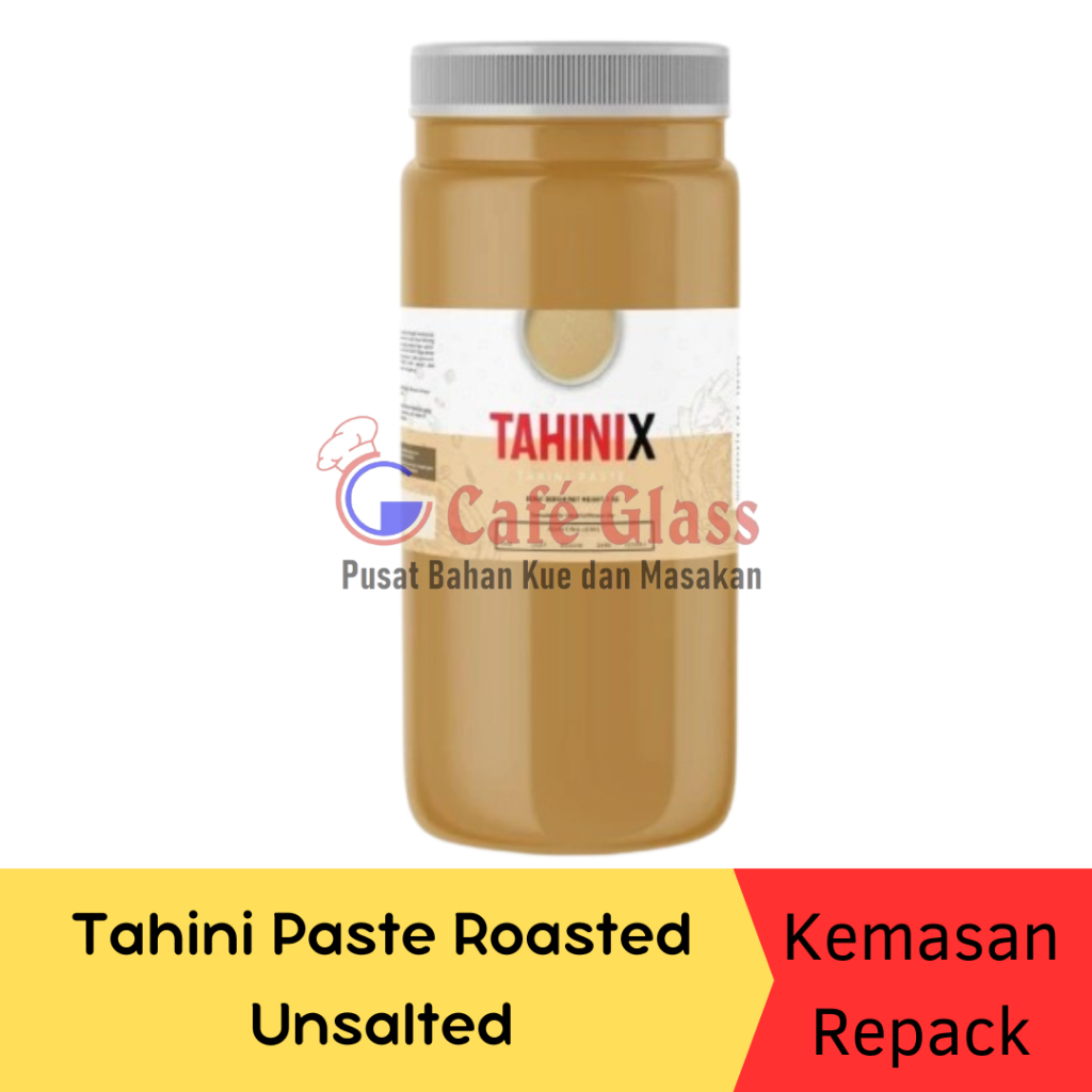 

Tahini Paste Roasted / Saus Tahini-Kemasan Repack 100Gr