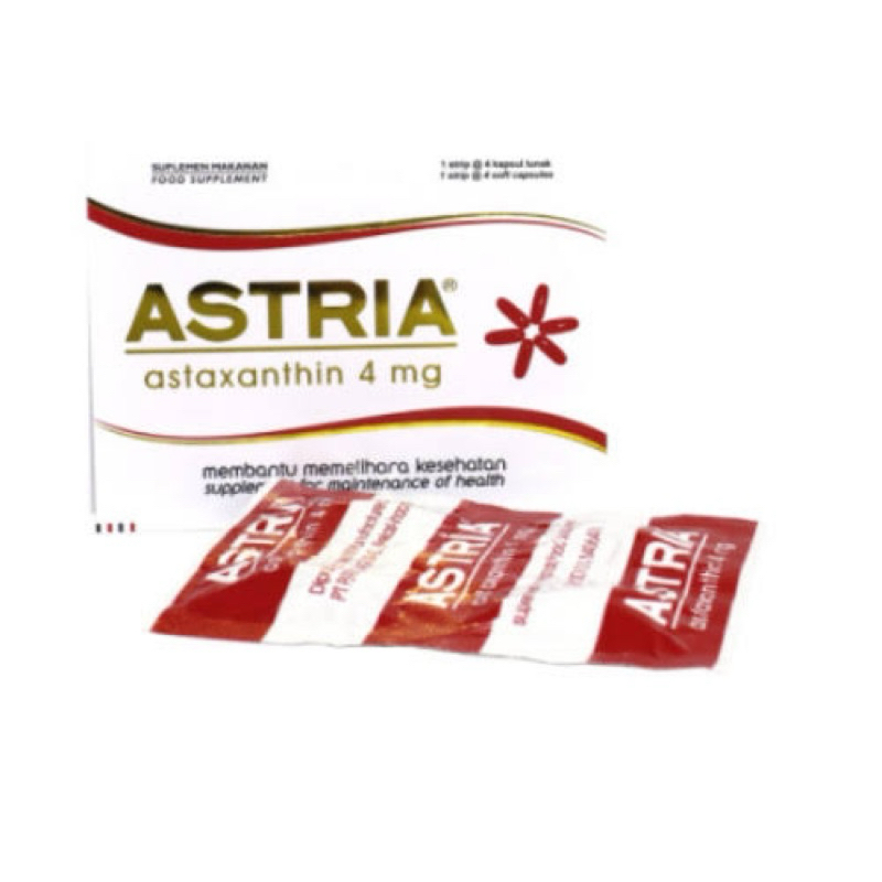 Astria Astaxanthin 4 mg 6 Kapsul