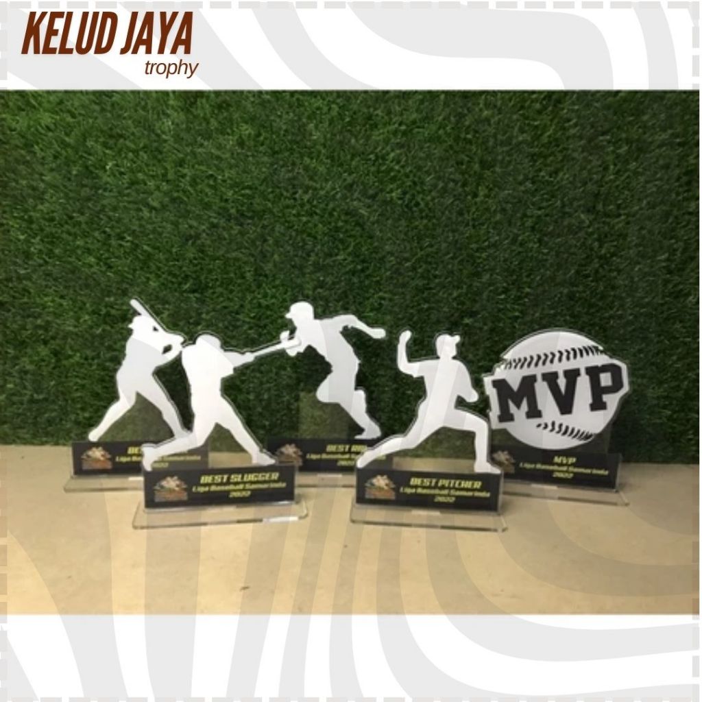 Trophy Baseball - Trophy Olahraga Akrilik