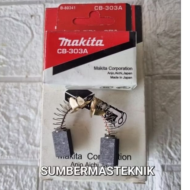 CARBON BRUSH MAKTEC MT580 MT583 ARANG SPUL KUL BOSTER MESIN GERGAJI MAKTEC MT580 MT 583 biasa