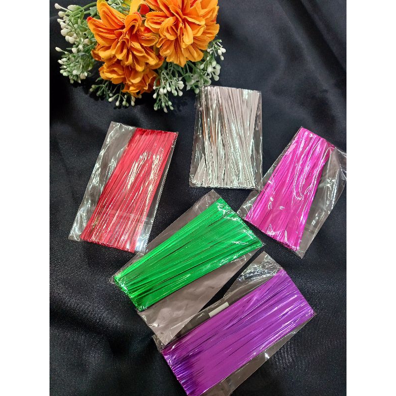 

Pita kawat souvenir isi 100pcs( warna random)