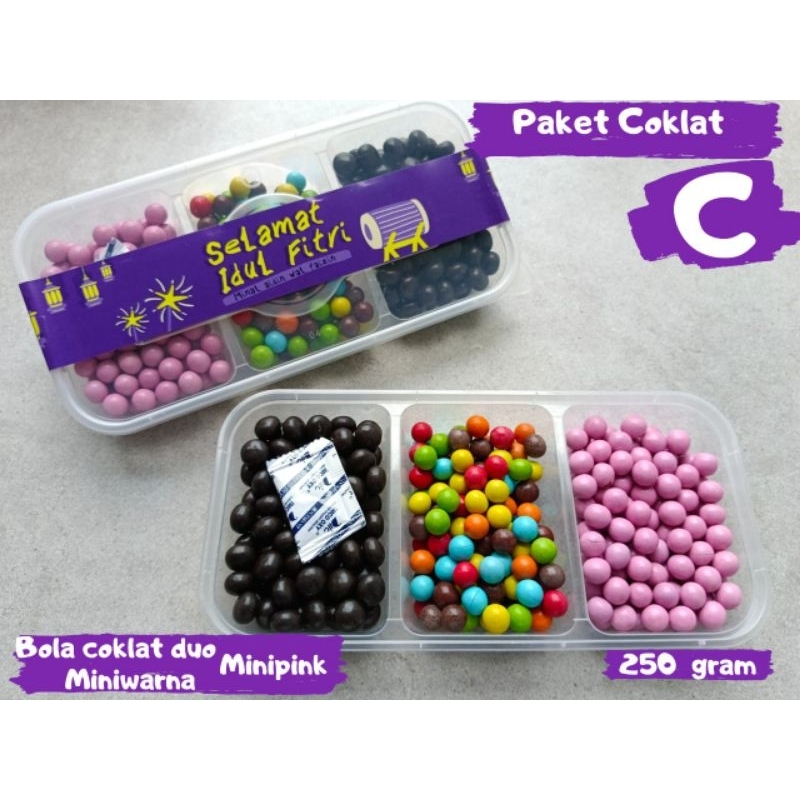 

SNACK ENACK - PAKET COKLAT C 250GR cemilan murah jajan enak