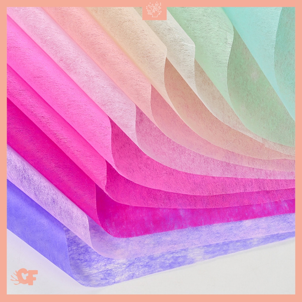 

Kertas Buket Bunga Tissue Paper Flower Wrapping Cellophane Kertas Tissue Korean SF34