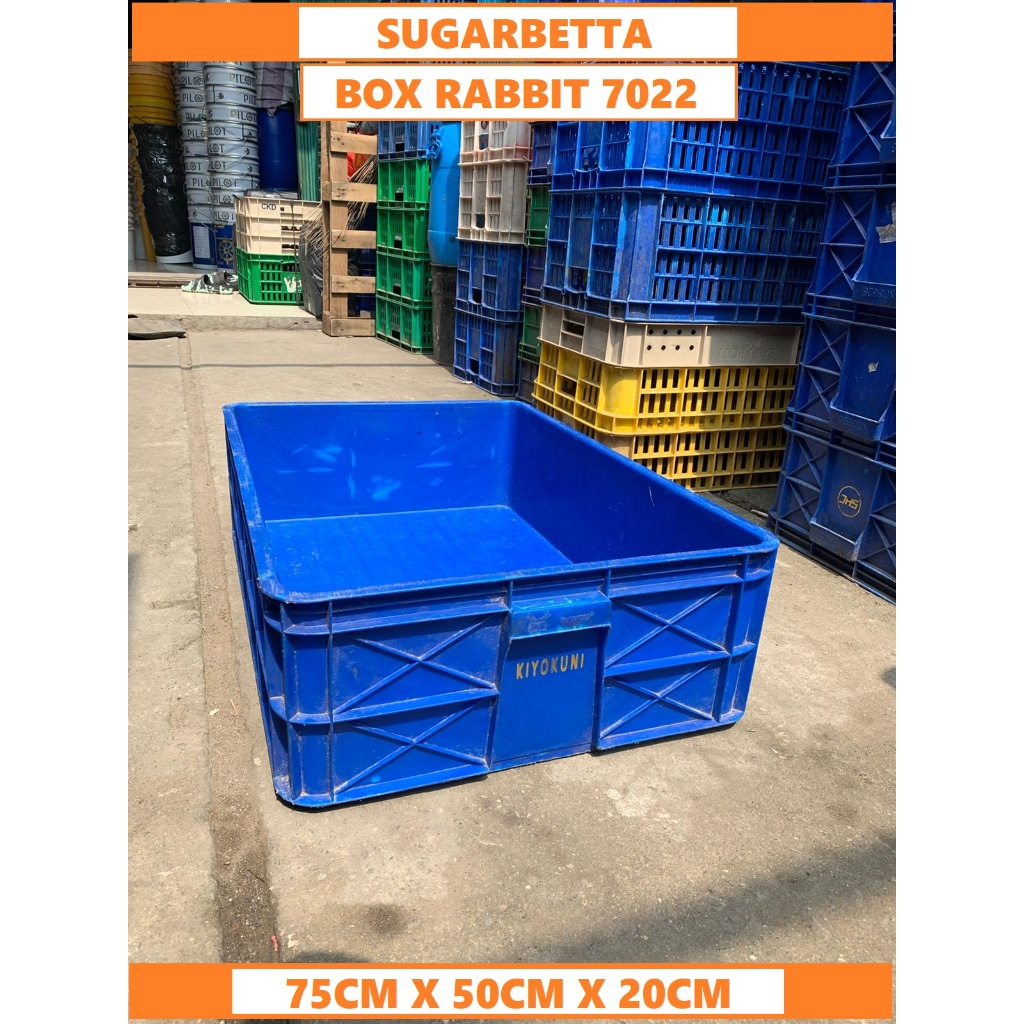 WARNA RANDOM Box Plastik Bekas Industri Box Lobster Box Ikan Hias Box Kura Kura Bak Keramba Pot Tana