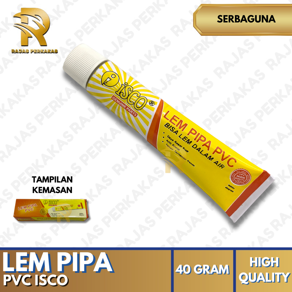 LEM PIPA PVC 40GR ISCO / LEM PIPA ISCO / LEM PIPA ANTI BOCOR