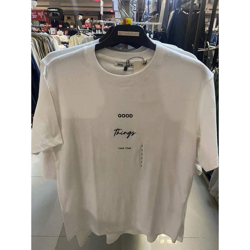 KAOS PRIA DEWASA BRAND ZES || MATAHARI