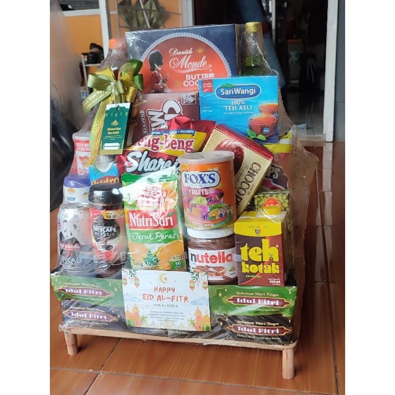 

Parcel Lebaran Paket B.1.18, Hampers Idul Fitri free kartu ucapan
