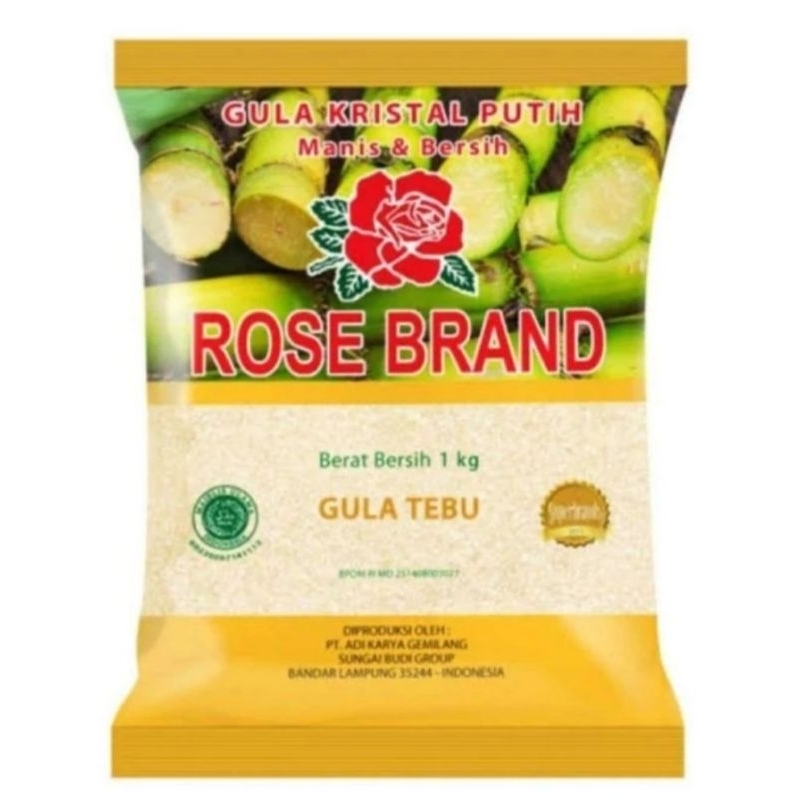 

gula pasir 1kg promo merk Rose Brand