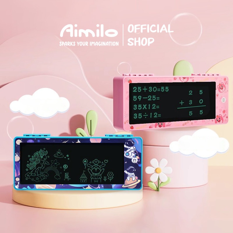 

Aimilo Drawing Box Kotak Pensil Aesthetic Dengan Papan Coret Tempat Pensil Anak Laki Laki Waterproof Kotak Pensil Anak Perempuan