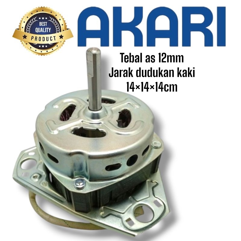 DINAMO WASH PENCUCI MESIN CUCI AKARI AWM 8702K MESIN CUCI 2 TABUNG
