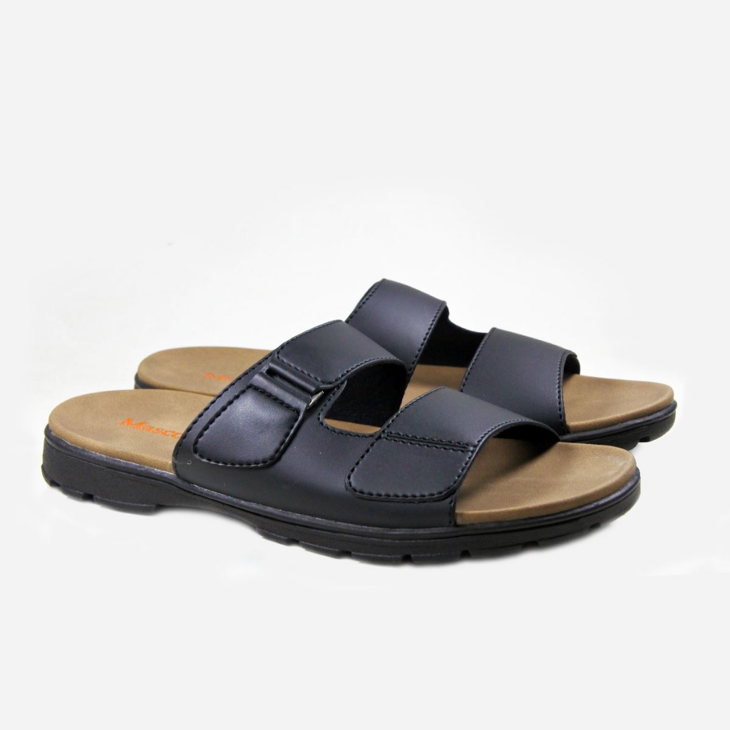 Mascotte LAQS | Sandal Pria 975.228 [ Hitam ]