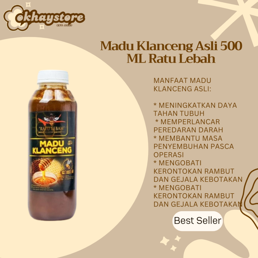 

Madu Klanceng Asli 500 ML Madu Lanceng Murni obat Diabetes Asam Urat Kelulut Trigona Ratu Lebah