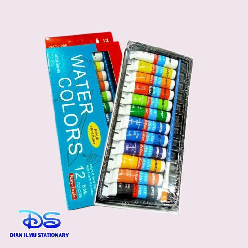 

cat air water colors benefit WAC-1206 12warna 6ml