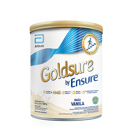 

SUSU GOLDSURE BY ENSURE 400 GRAM SUSU NUTRISI DEWASA TRIPLE PROTEIN