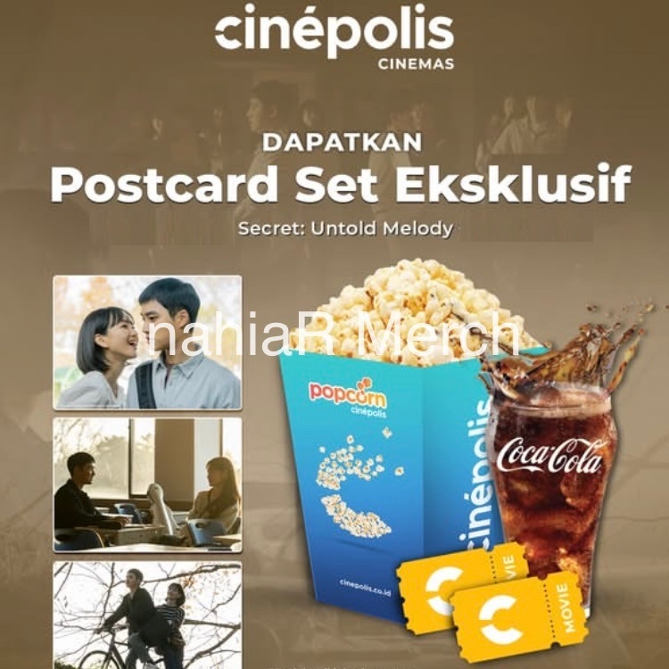 

Secret: Untold Melody x Cinepolis Official Postcard Set
