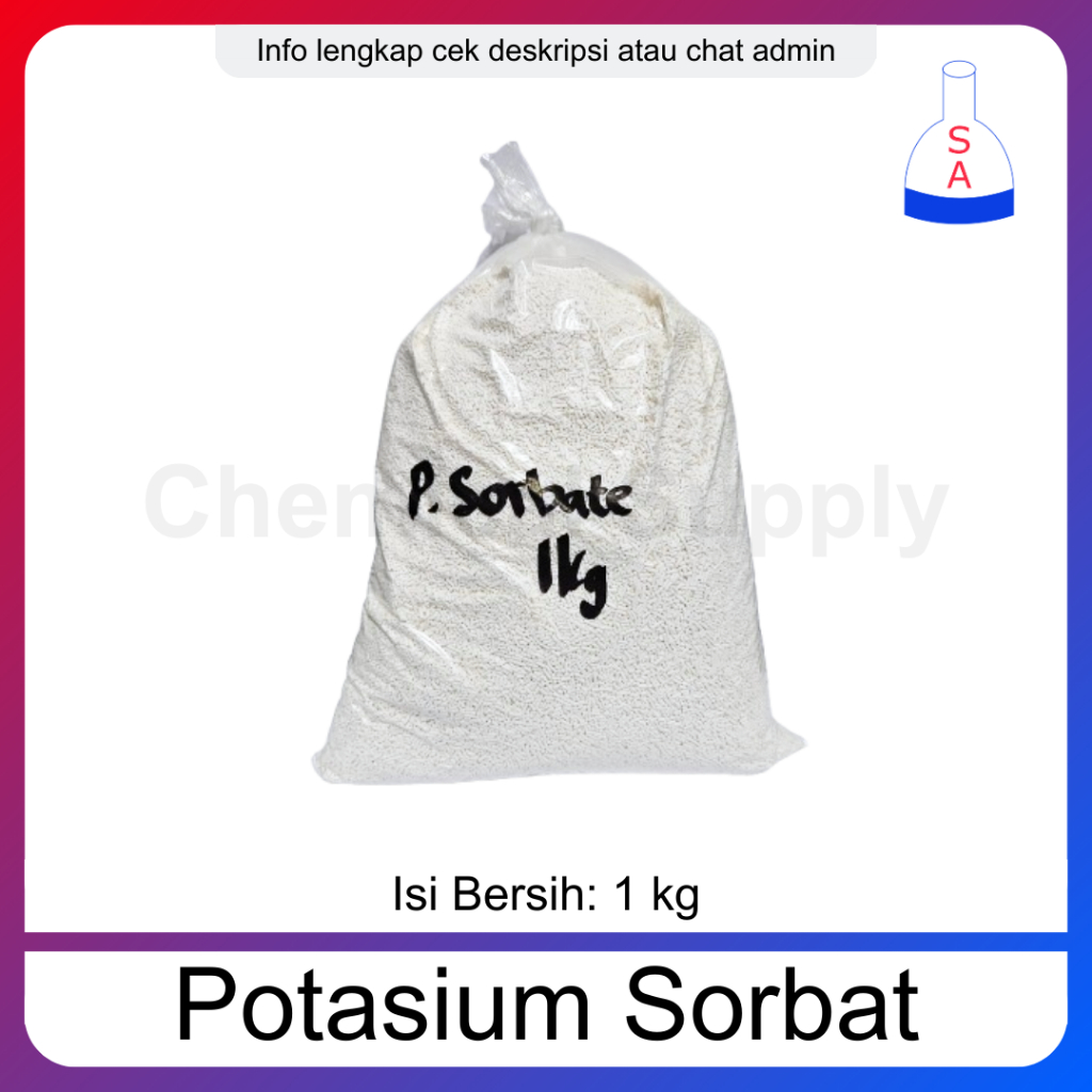 

Potasium Sorbat 1 Kilogram Potassium Sorbate Pengawet Makanan Minuman