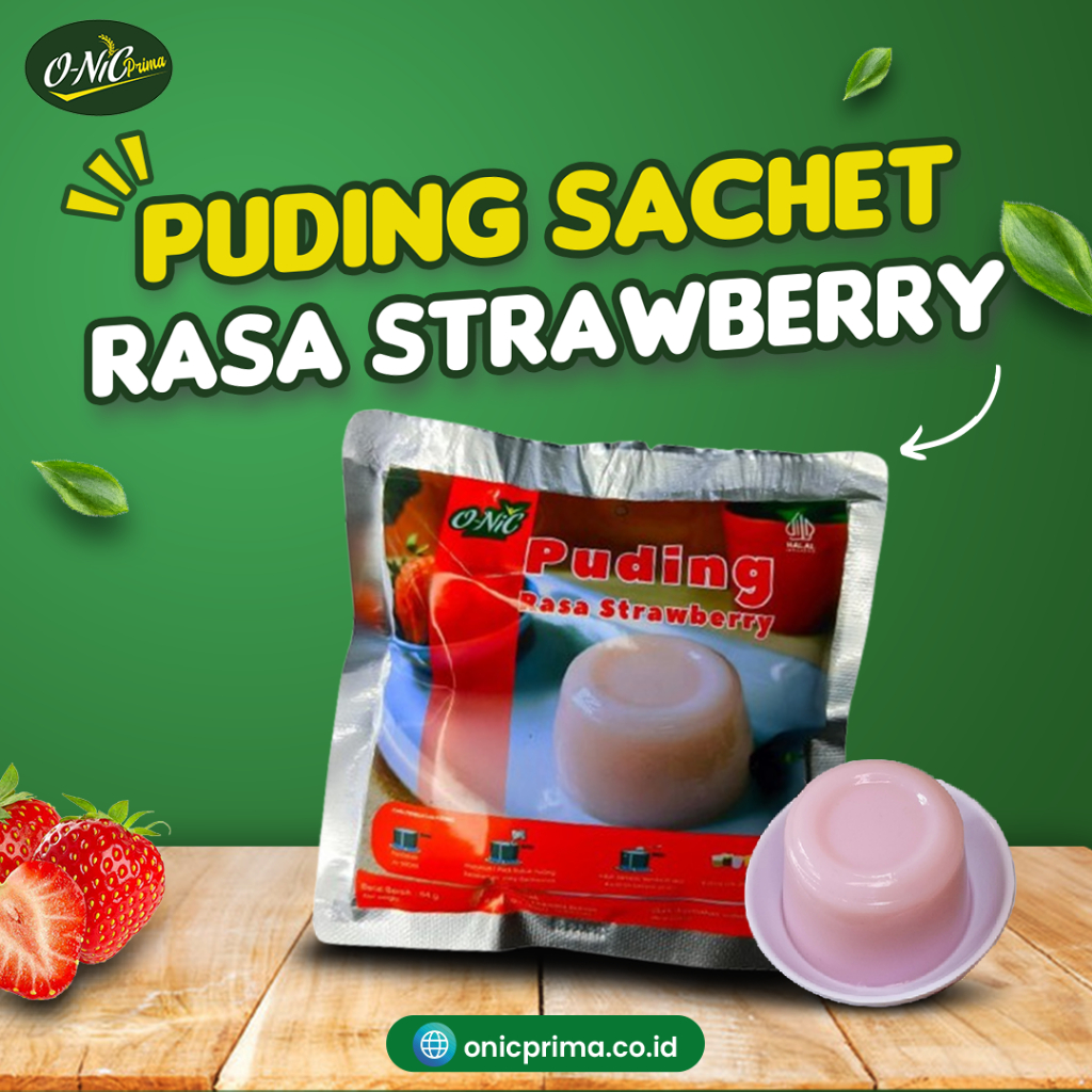 

Puding Onic Rasa Strawberry