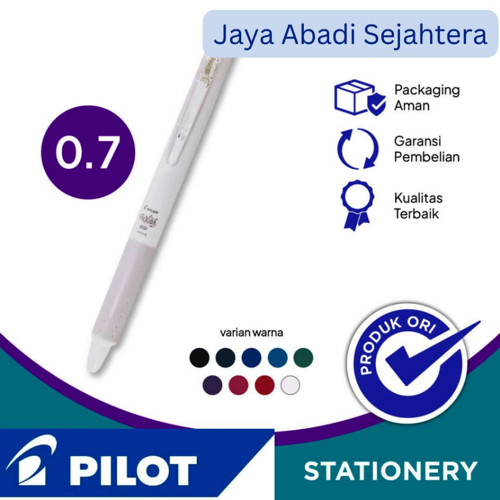 

PILOT FRIXION PEN BODY WHITE / PUTIH, BOLPEN BISA DIHAPUS/ BIJIAN