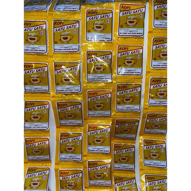 

50pcs KOPI SATU SATU 6.5g