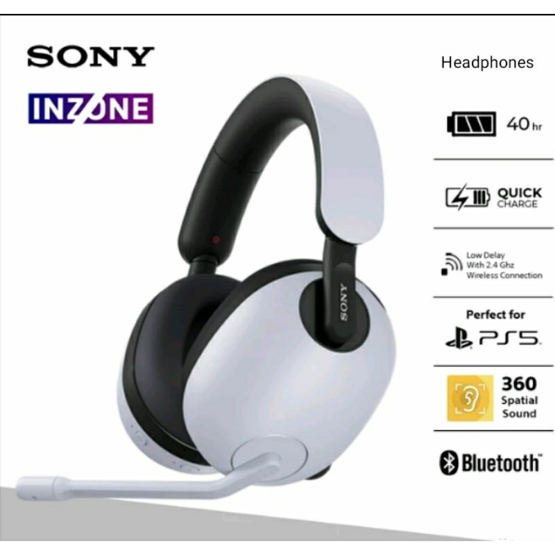 wireless gaming headset headphone sony inzone