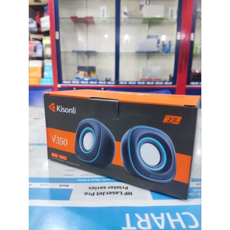 Speaker Kisonli V350 Laptop / Komputer Frequency response : 20Hz - 20KHz