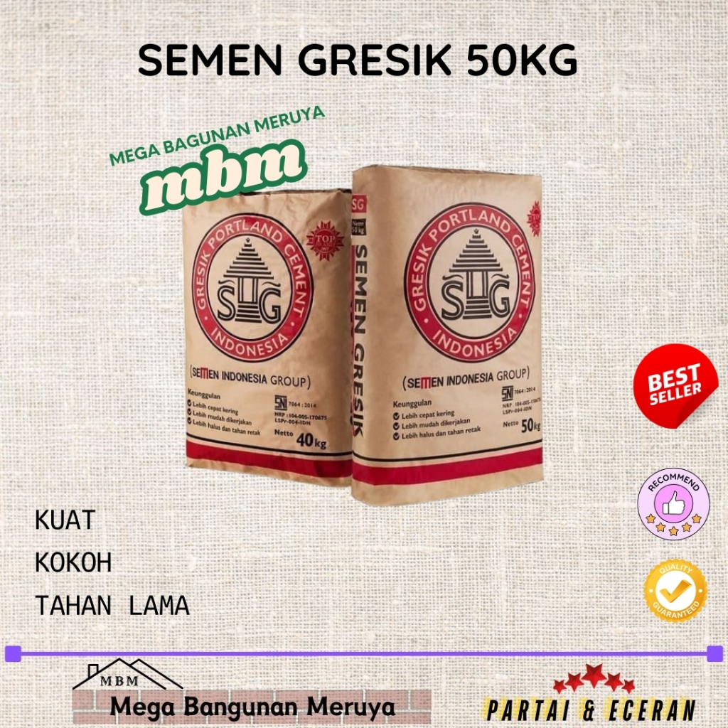 Semen Gresik 50 Kg 50 sak