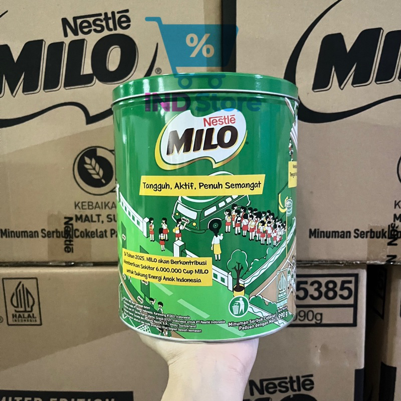 

MILO ACTIVE-GO KALENG 990gr EDISI LEBARAN