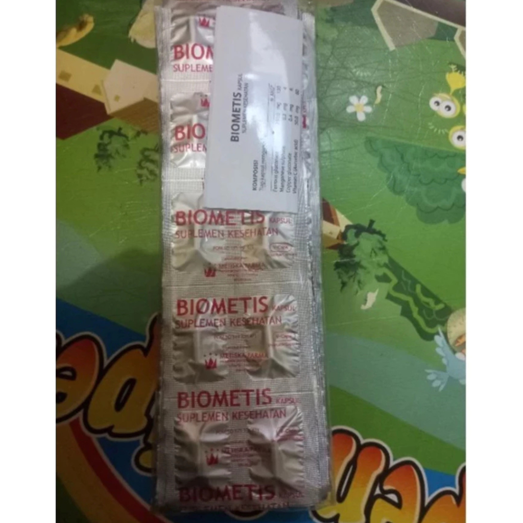 Biometis Kapsul , Suplemen Penambah Darah , Penambah darah , Vitamin Mineral Untuk Ibu Hamil , Penam