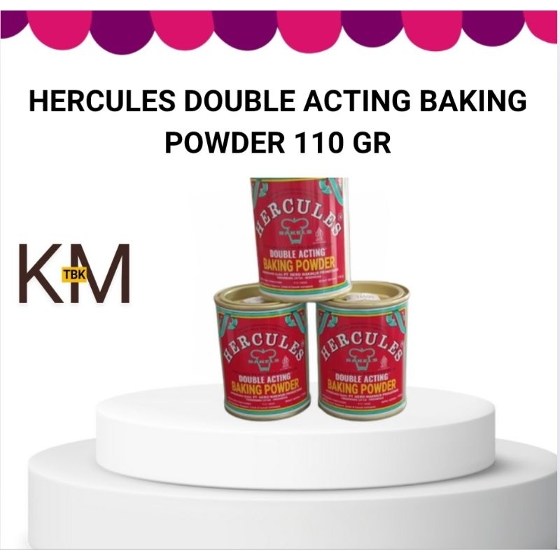 

Hercules Double Acting Baking Powder 110 gr