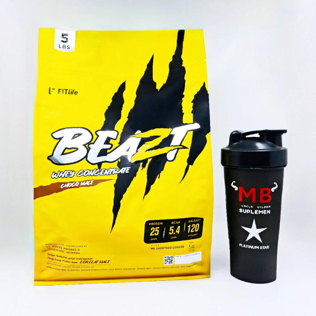 Beazt Fitlife 5 lbs Whey Protein Concentrate DPro WPro D W Pro Isolate Fit Life 5lbs 5lb 10 lb Beast