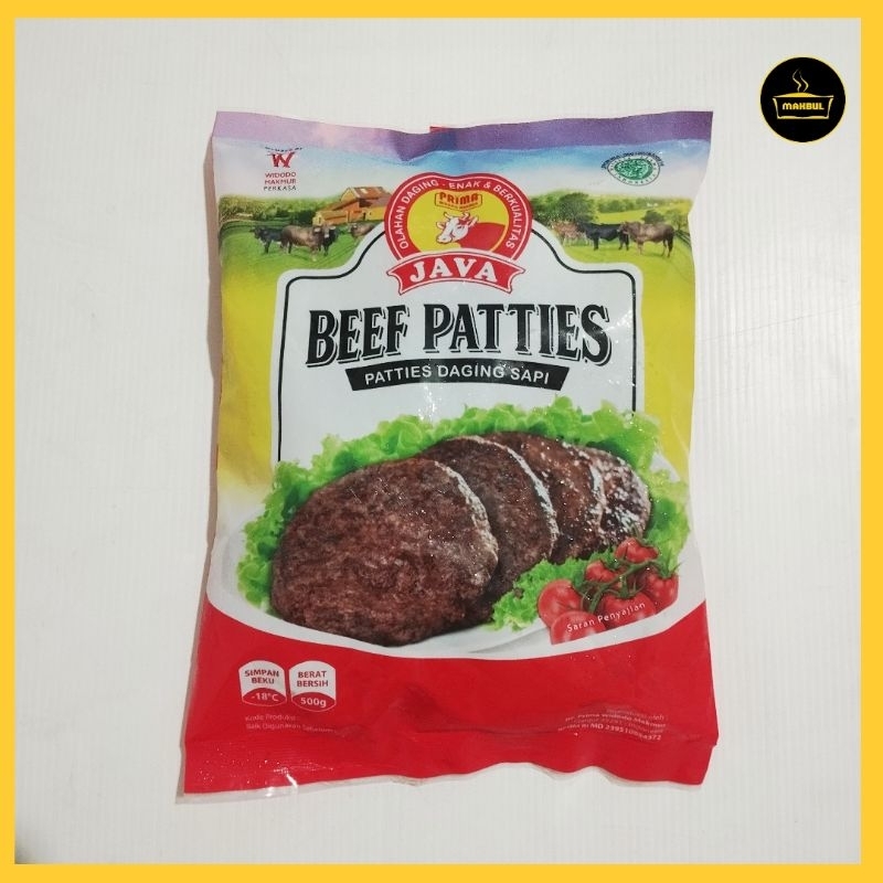 

Java Beef Patties Murah Enak 500gr isi 10