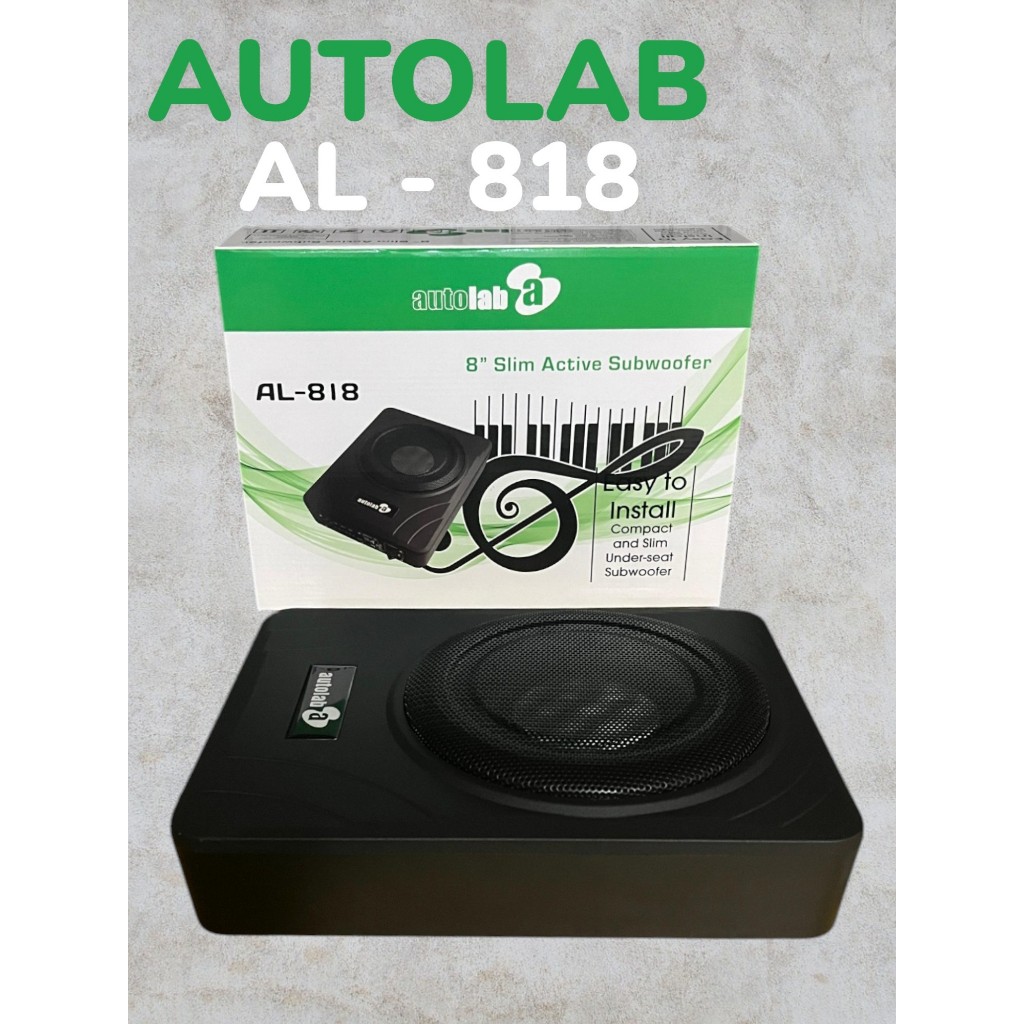 Subwofer kolong AUTOLAB AL-818 Subwofer Aktif Kolong underseat Slim