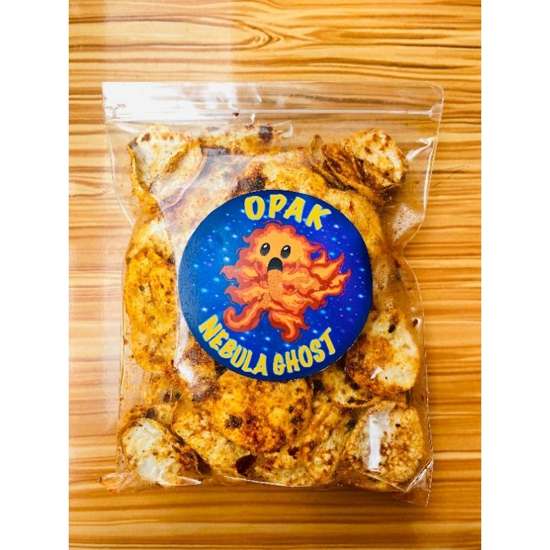 

Opak NEBULA 170 Gr (opak pedas, cemilan pedas, keripik pedas)