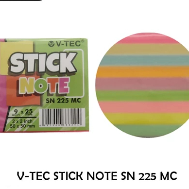 

Sticky Note - Stick Note V-Tec SN-225 MC 50 x 50 mm