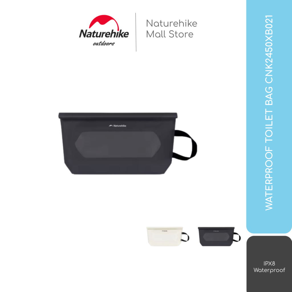 WATERPROOF TOILET BAG TAS ORGANIZER ALAT MANDI NATUREHIKE CNK2450XB021